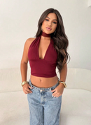 Top Cropped Gringa MultiFormas