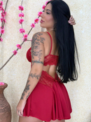 Camisola Feminina Sensual Sex Com Renda